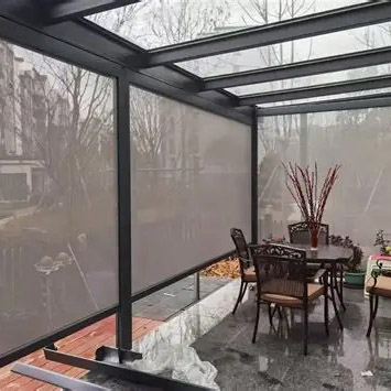 Drzwi roletowe Sunroom