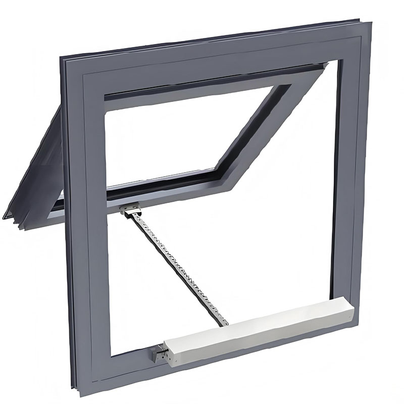 Odchylana wiatroszczelna draperia